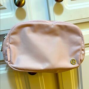 Lululemon Flushed Pink Everywhere Belt Bag with Long Strap